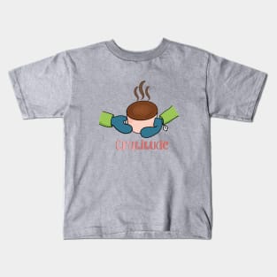 Gratitude | Be Grateful | Thankful Kids T-Shirt